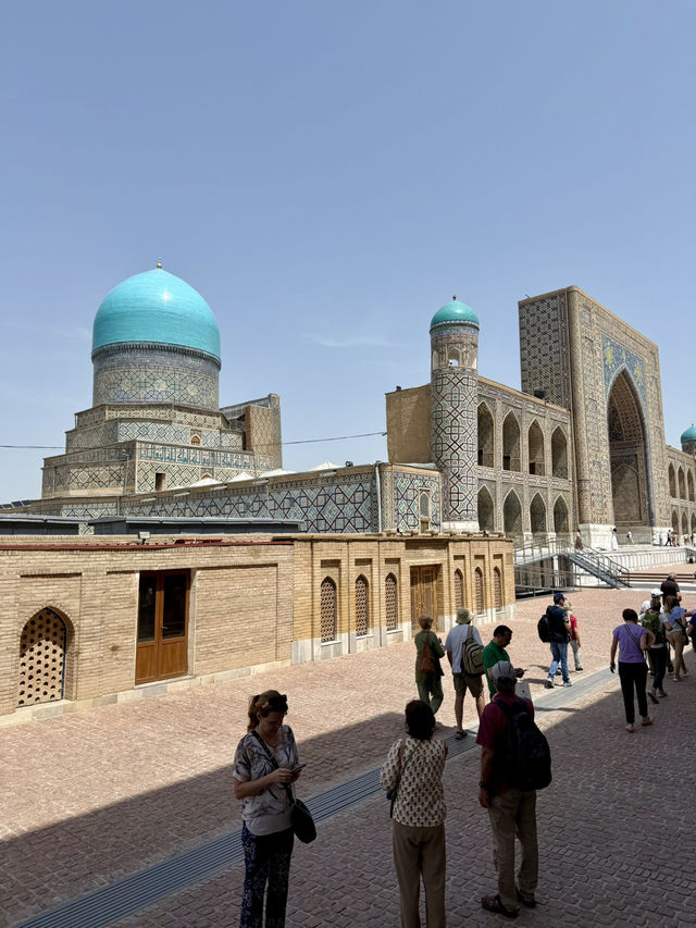 Breathtaking Blue: Registan Square in Samarkand