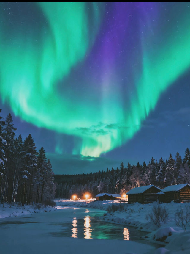 Chasing the Northern Lights in Mohe ❄️🌌 — -40°C Photography Diary 📸🦌