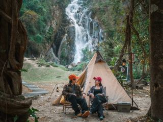 Chiang Mai's Famous Waterfall: Mae Tia Waterfall.