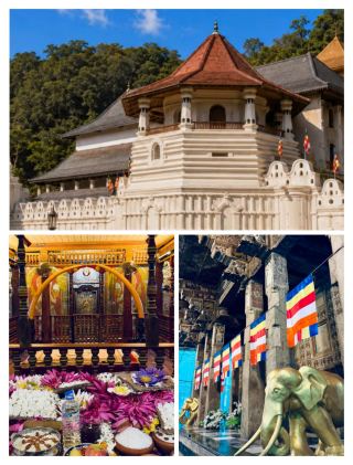 #epictravelmoments 
My Experience at the Temple of the Sacred Tooth Relic

During my visit to Kandy, I had the opportunity to visit the Temple of the Sacred Tooth Relic, one of the most important cultural and religious places in Sri Lanka.

The moment I entered the temple complex, I noticed the calm and spiritual atmosphere. The traditional architecture, beautiful details and historic surroundings made the visit feel special. Located close to Kandy Lake, the temple also offers a beautiful setting to explore on foot.

What I enjoyed most was experiencing the local traditions and observing how important this place is to visitors and devotees. It felt very different from a typical tourist attraction because of its deep cultural significance.

My visit to the Temple of the Sacred Tooth Relic was a peaceful and memorable part of my Kandy trip. It gave me a better understanding of Sri Lankan history, culture and Buddhist heritage.