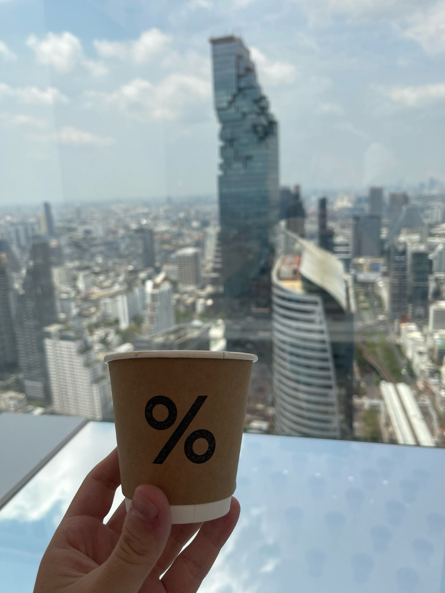 Don't overpay for a Bangkok observation deck: Mahanakhon view for 340 rubles instead of 2,200.