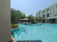 The Sea Cret หัวหิน ที่พักธีมสีชมพู สระว่ายน้ำใหญ่