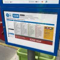 Budapest Liszt Ferenc Airport Bus service 