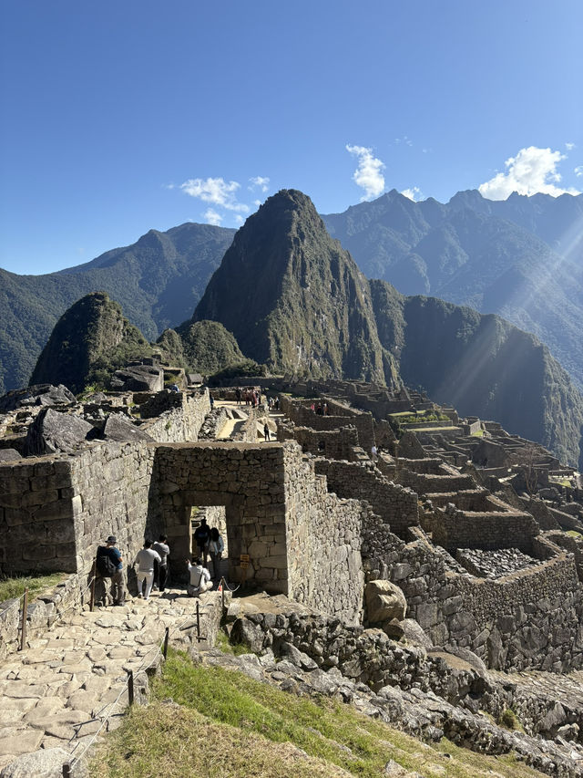 Marvellous moments at Machu Picchu 