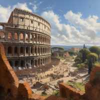 Rome, where civilization, art, beauty and rom