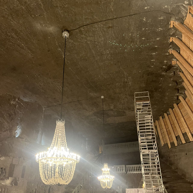 A salty discovery at the Wieliczka salt mines 