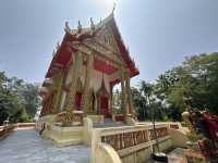 Beautiful temple by the coast