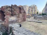 Ancient ruins in Thessaloniki