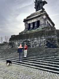 Where Rivers Meet and History Rises – Discover Deutsches Eck in Koblenz! ✨🌊 