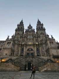 The beauty of Cathedral of Santiago de Compostela
