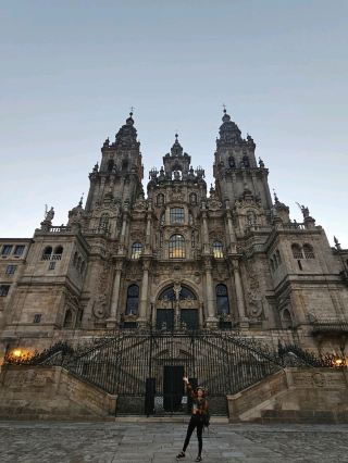 The beauty of Cathedral of Santiago de Compostela