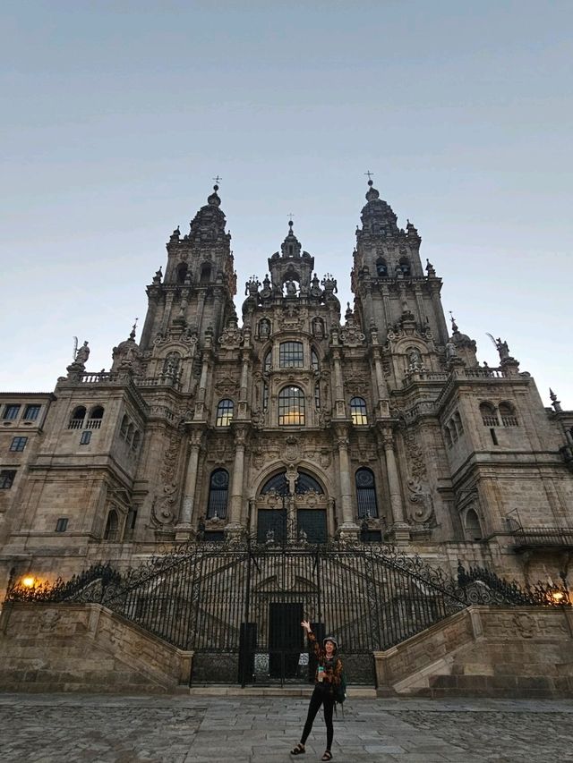 The beauty of Cathedral of Santiago de Compostela