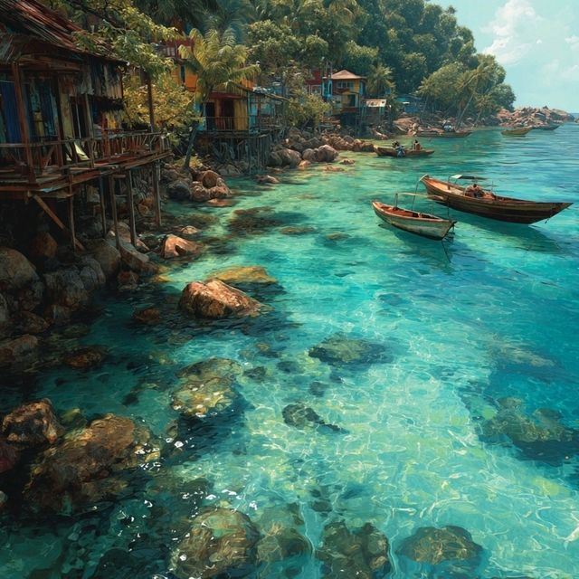 Island Paradise Dreams at Koh Rong Sanloem 🌞🏝️✨