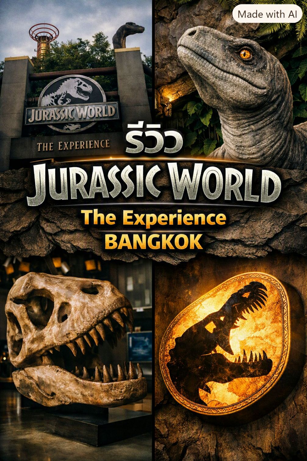 🦖 Jurassic World The Experience Bangkok – ตะลุยโลกไดโนเสาร์กลางกรุง! 🌆✨ ทันทีที่ก้าวเข้าสู่ Jurassic World The Experience Bangkok คุณจะรู้สึกเหมือนหลุดเข้าไปในโลกภาพยนตร์จริง ๆ เสียงคำรามของไดโนเสาร์และฉากจำลองที่สมจริง ทำให้บรรยากาศตื่นเต้นตั้งแต่เริ่มต้น เด็ก ๆ ตื่นตาตื่นใจ ส่วนผู้ใหญ่ก็ได้ย้อนวัยกลับไปสู่ความทรงจำในหนังดัง📝 คำแนะนำสำหรับผู้เข้าชมซื้อตั๋วล่วงหน้า เพื่อหลีกเลี่ยงคิวที่ยาวเลือกเวลาเช้า คนจะยังไม่เยอะ ทำให้ถ่ายรูปได้สบายพกกล้องหรือมือถือ เตรียมพร้อมเก็บภาพกับฉากสุดอลังการใส่รองเท้าสบาย เพราะต้องเดินชมหลายโซน🎉 ไฮไลต์ที่ไม่ควรพลาดT-Rex Encounter การเผชิญหน้ากับไดโนเสาร์ที่สมจริงจนหัวใจเต้นแรงRaptor Training Zone โซนที่ให้คุณได้ใกล้ชิดกับ VelociraptorJurassic Lab ห้องทดลองที่เด็ก ๆ จะได้เรียนรู้เรื่องวิวัฒนาการของไดโนเสาร์🦕 ความรู้สึกหลังจบการเดินทางนี่ไม่ใช่แค่การจัดแสดง แต่เป็น ประสบการณ์ immersive ที่ทำให้คุณรู้สึกเหมือนอยู่ในโลกไดโนเสาร์จริง ๆ ทั้งเสียง แสง และฉากที่สมจริง📌 แฮชแท็ก#JurassicWorldBangkok #ไดโนเสาร์กลางกรุง #BangkokExperience