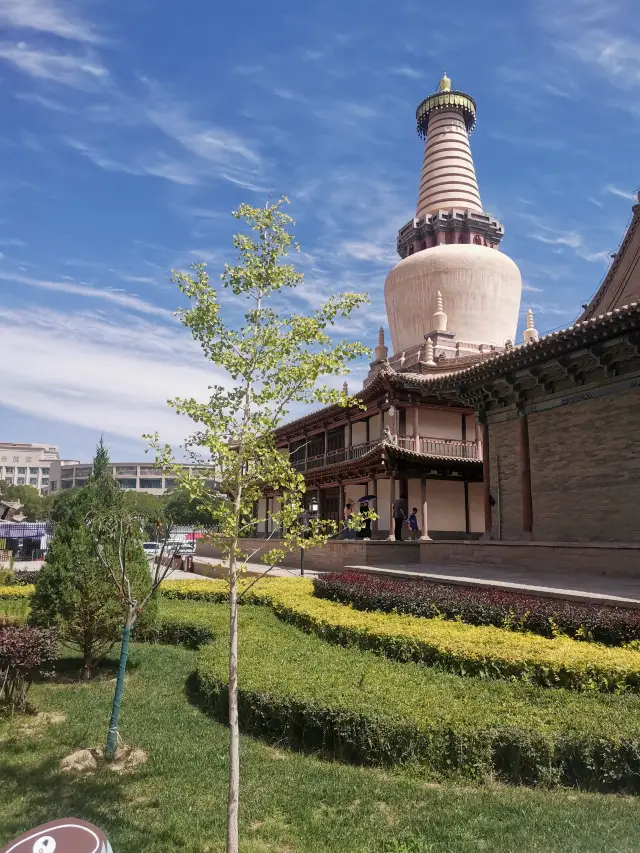 The Zhangye Giant Buddha Temple houses a giant