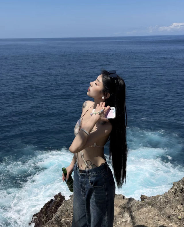 巴厘島 | 破碎海灘一個滿眼都是藍色的秘境