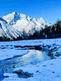 聽說雪山能治癒一切，來畢棚溝看雪吧