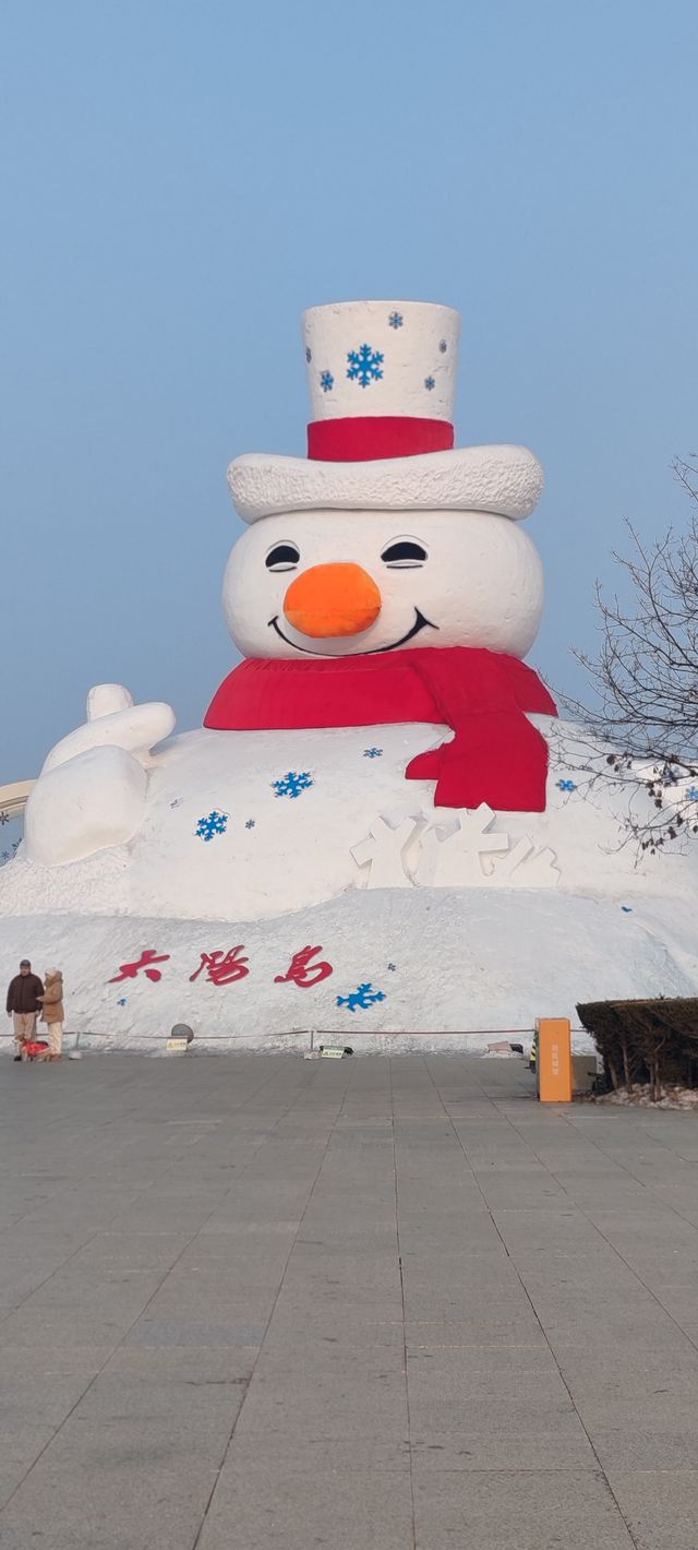 爾濱免費雪人打卡