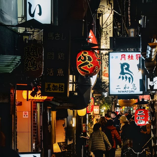 晚上逛逛日本大版心齋橋