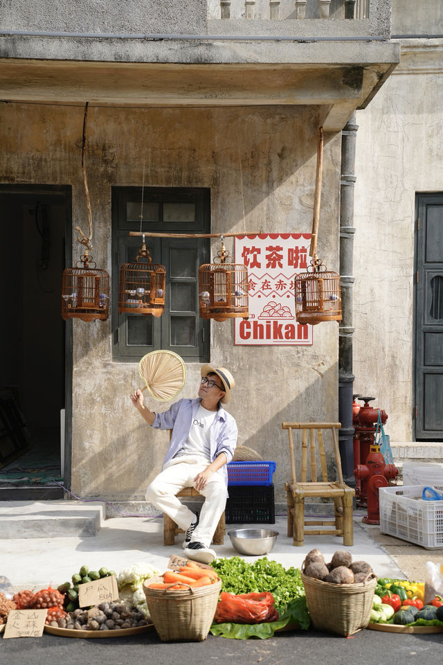 廣州高鐵1h，穿越到鏘鏘車民國古鎮