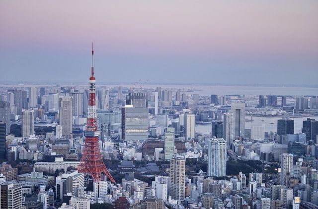 日本東京鐵塔｜夜幕下的浪漫之地