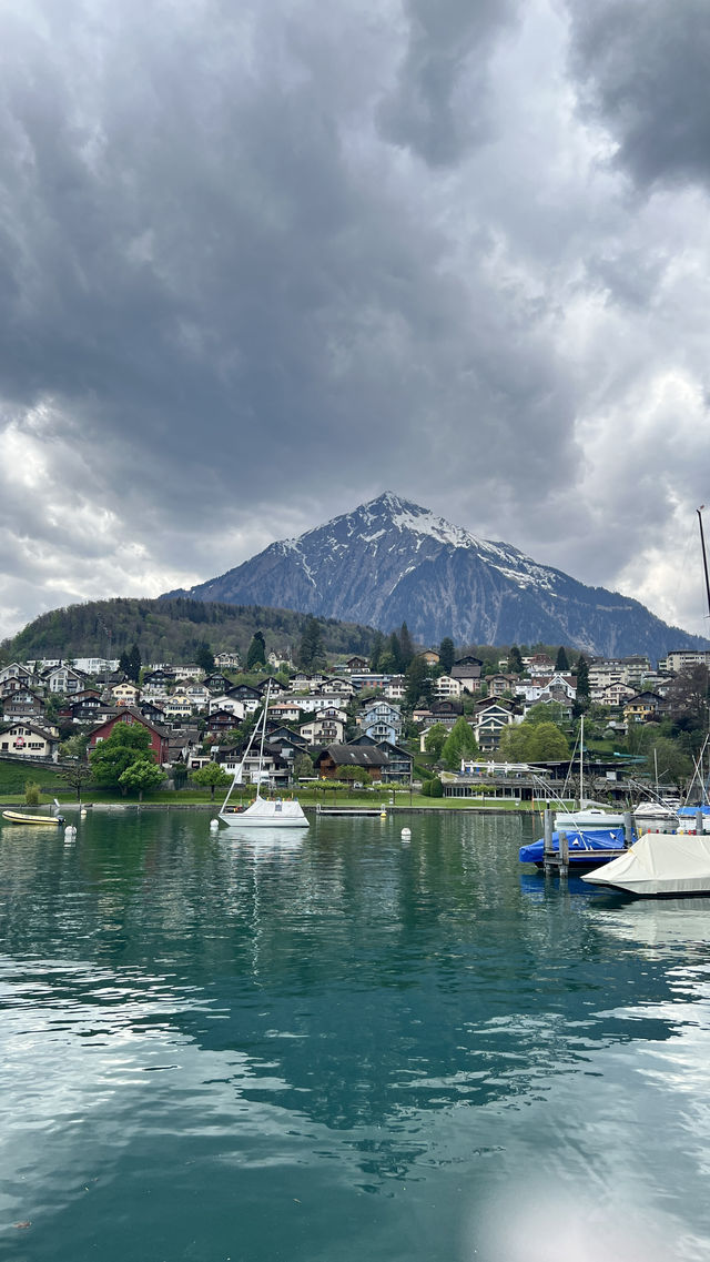 瑞士圖恩湖畔最美小鎮施皮茨Spiez