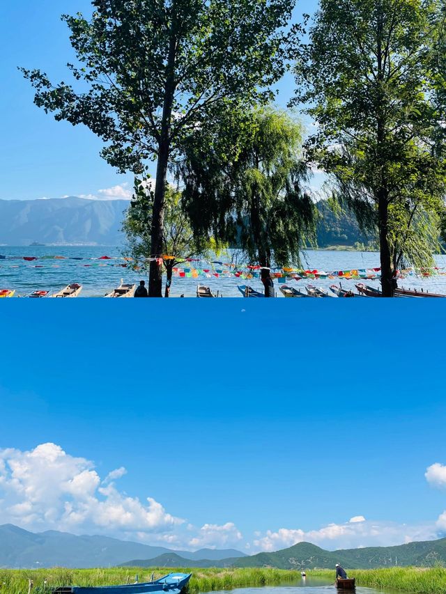 泸沽湖的秘境第一次知道泸沽湖這個名字是在高中