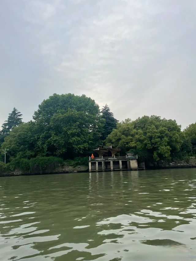 來大運河體驗遊船，看森林公園美麗景色