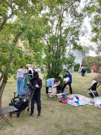 福州晉安湖公園露營野餐的好地方～