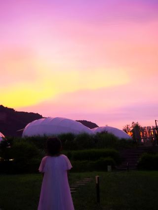 주말에 충칭에서 산속으로 산소를 마시러 가요.