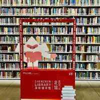 種草深圳圖書館北館啦，環境高大上哦