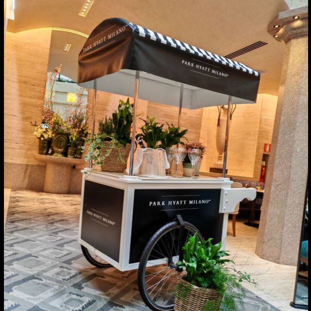 Staycation at park Hyatt Milan center 