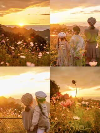 Promise me! You must come here to see the sea of clouds and sunset in this secluded valley. 