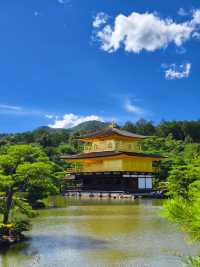 京都金閣寺。