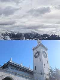 俄羅斯寡頭家的雪場 Gazprom 滑雪。