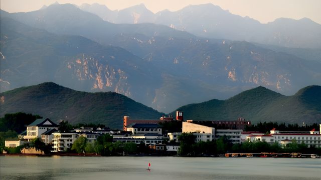 北京的一處重要地標——雁栖島。