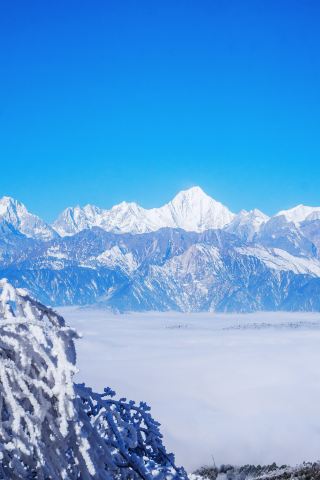 未去過東北，四川也有童話般的霧凇森林