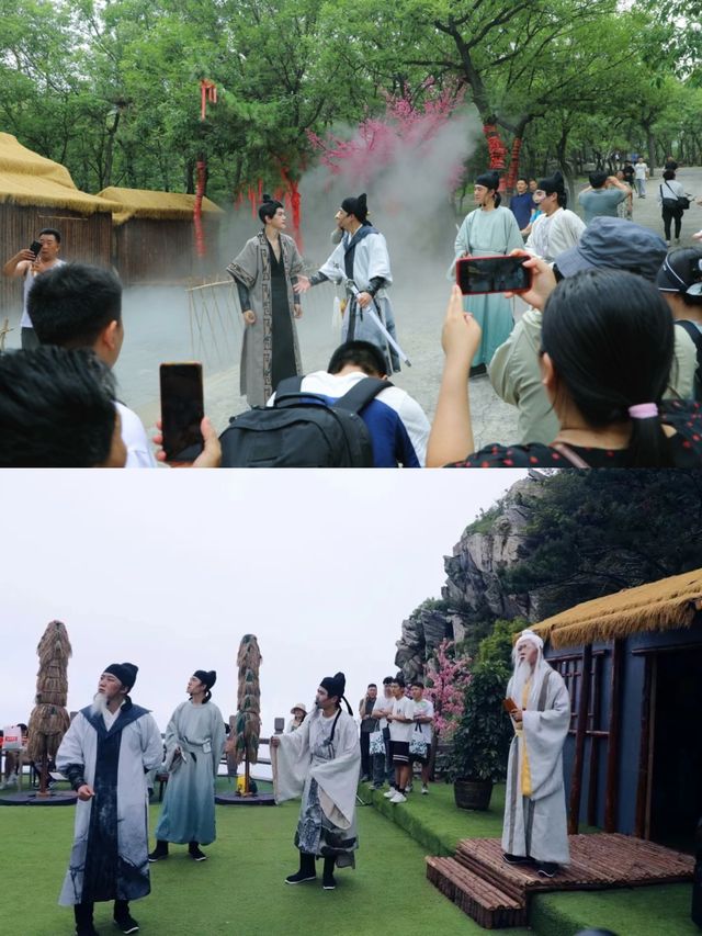 穿越時空的行浸式互娱體驗劇《登蒙山·天地寬》