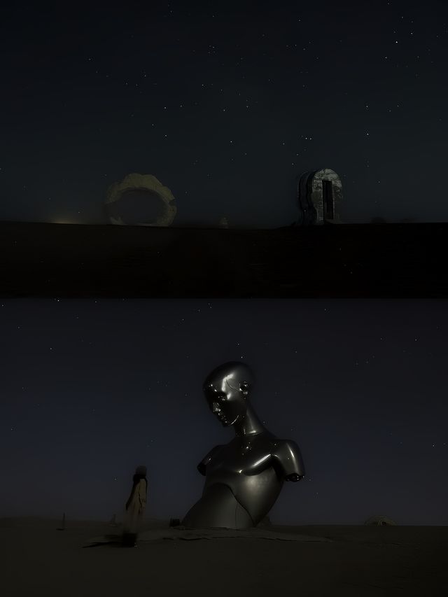 🟤現實版沙丘｜藏在騰格里沙漠的「科幻世界」