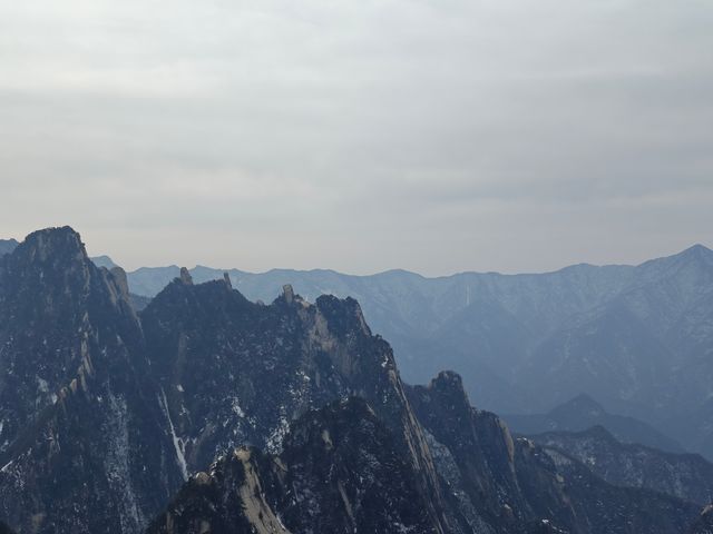 華山的險峻是一絕