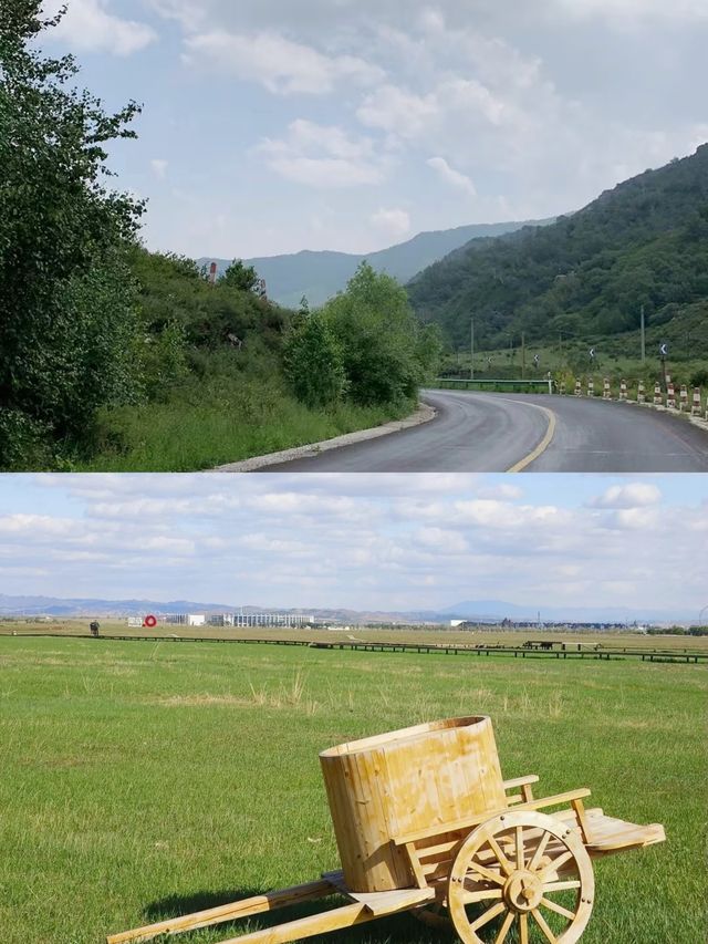 不是新疆這裡是呼和浩特敕勒川高山草原