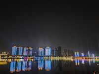 襄陽北街元宵節 孔明燈紛飛 夢幻般的場景