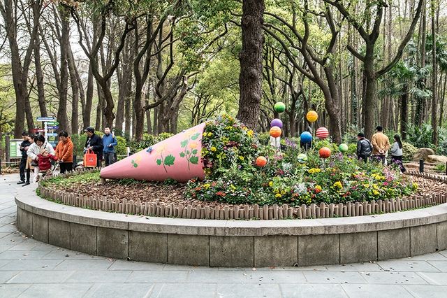 上海共青城公園莫奈花園