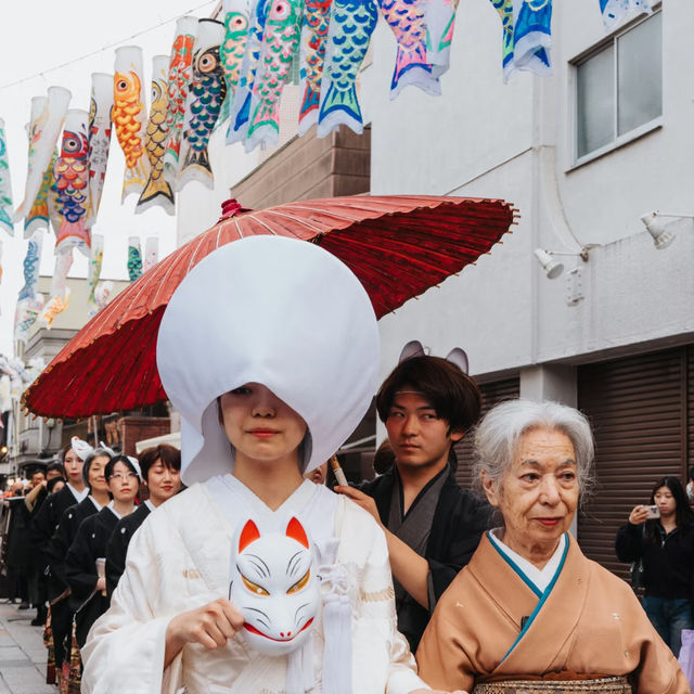 東京日常｜川越賞櫻與狐狸娶親