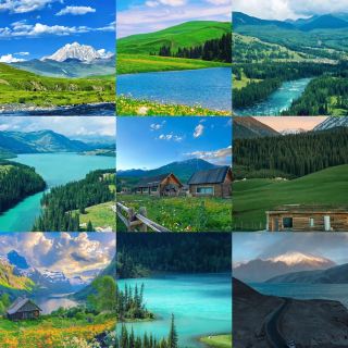 Urumqi, Xinjiang is absolutely stunning again! Come and check it out, sisters, it's so beautiful!