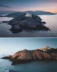 睡進落日海景下的燈塔民宿大樂之野·黃龍島