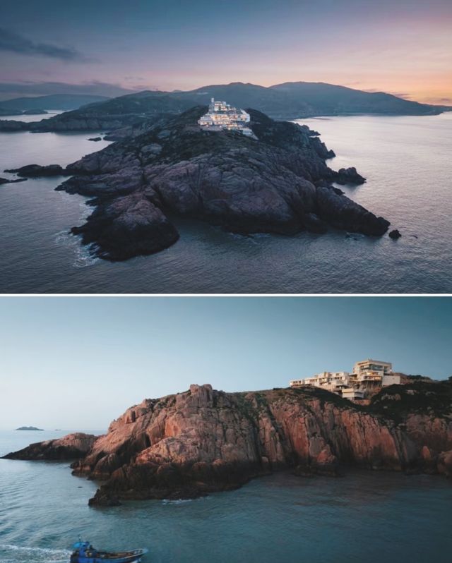 睡進落日海景下的燈塔民宿大樂之野·黃龍島