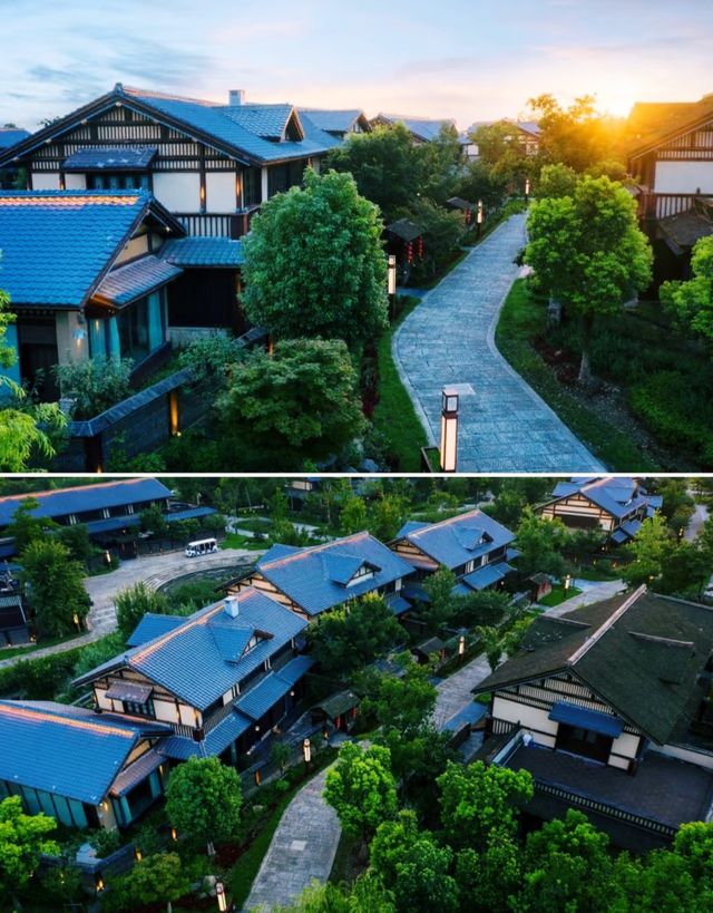 假裝在京都！住進湖州濕地公園畔的禪意酒店