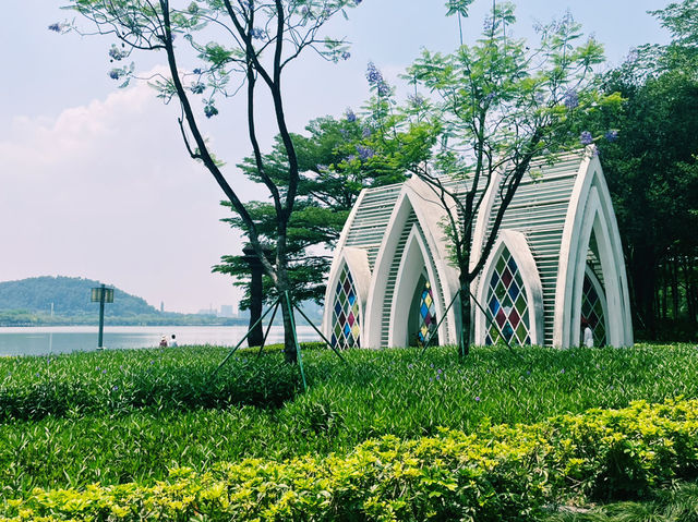 廣東省佛山市順德著名公園：順峰山公園，適合觀光旅遊、度假休閒等！