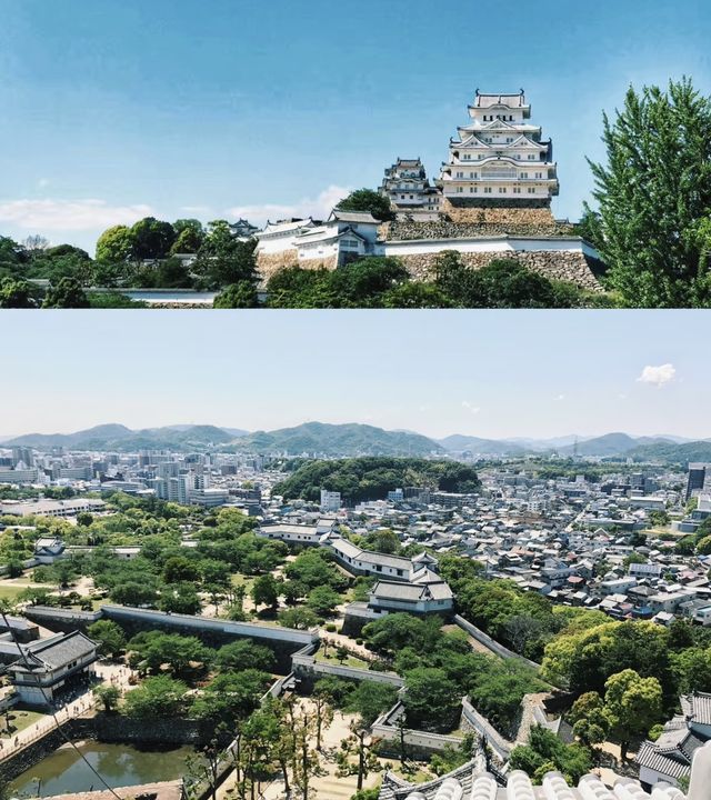 日本行·神戶周邊姬路城。
藍天下如白鷺高飛